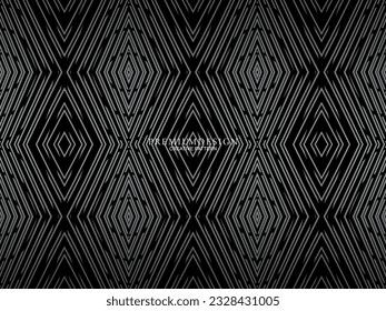 Gray line on black. Minimalist design. Perfect for templates, cover designs, business flyer layouts, wallpapers, etc.