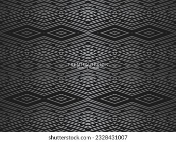 Gray line on black. Minimalist design. Perfect for templates, cover designs, business flyer layouts, wallpapers, etc.
