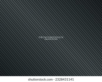 Gray line on black. Minimalist design. Perfect for templates, cover designs, business flyer layouts, wallpapers, etc.