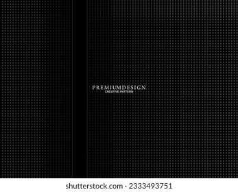 Gray line on black. Minimalist design. Perfect for templates, cover designs, business flyer layouts, wallpapers, etc.