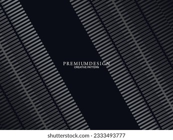 Gray line on black. Minimalist design. Perfect for templates, cover designs, business flyer layouts, wallpapers, etc.