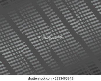 Graue Linie auf Schwarz. Minimalistisches Design. Perfekt für Vorlagen, Cover-Designs, Business-Flyer-Layouts, Bildschirmhintergründe usw.