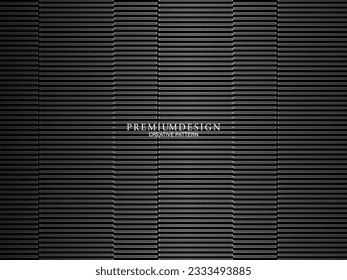 Gray line on black. Minimalist design. Perfect for templates, cover designs, business flyer layouts, wallpapers, etc.