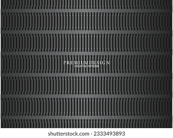 Gray line on black. Minimalist design. Perfect for templates, cover designs, business flyer layouts, wallpapers, etc.