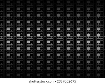 Gray line on black. Minimalist design. Perfect for templates, cover designs, business flyer layouts, wallpapers, etc.