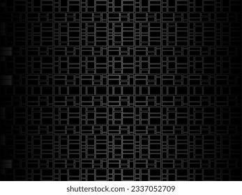 Gray line on black. Minimalist design. Perfect for templates, cover designs, business flyer layouts, wallpapers, etc.