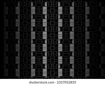 Gray line on black. Minimalist design. Perfect for templates, cover designs, business flyer layouts, wallpapers, etc.
