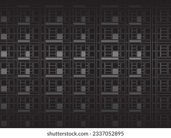 Gray line on black. Minimalist design. Perfect for templates, cover designs, business flyer layouts, wallpapers, etc.
