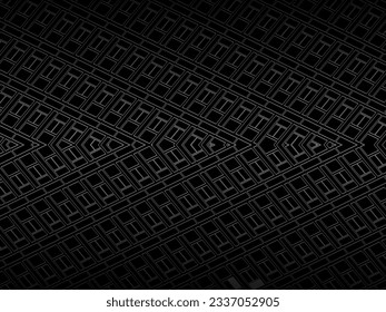 Gray line on black. Minimalist design. Perfect for templates, cover designs, business flyer layouts, wallpapers, etc.