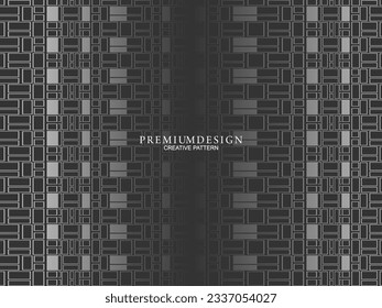 Gray line on black. Minimalist design. Perfect for templates, cover designs, business flyer layouts, wallpapers, etc.