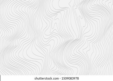 Gray Linear Abstract Background For Your Design. Vector Illustration.