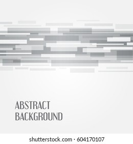 Gray lines abstract background. Digital geometric vector illustration. Good for banners, flyers, posters, brochures.