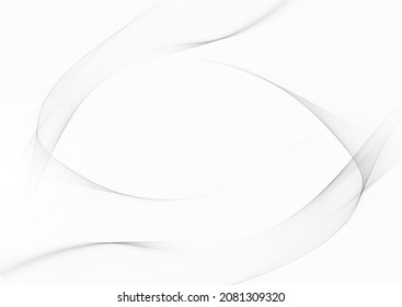 Gray lines abstract smooth background. Swirl abstract background.