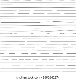 Gray lines hand drawn vector set isolated on white background. Collection of doodle lines, hand drawn template. Gray marker and grunge brush stroke lines, vector illustration