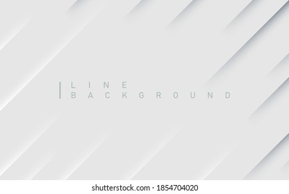 Gray luxury background. Modern flat illustration. Premium diagonal line abstract background with light dark shadow. Poster, flyer, digital board.