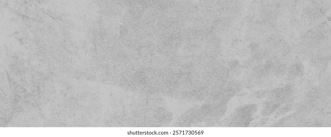 Gray marble background with a smooth texture. The background features a light gray color, adding an elegant and modern touch. Minimal grunge paper texture vector background