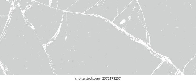 Gray marble background with white veins, creating a smooth, elegant texture. The gray background adds a sophisticated touch. Textured stone background vector. Gray background.