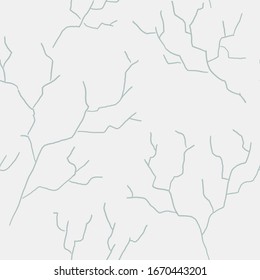 Gray marble seamless pattern with delicate crackles.