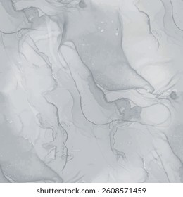 Gray Marble Stone Texture. Dirty Tile Floor. Dark Marble Watercolor. Gray Alcohol Ink Watercolor. Dark Water Color Repeat. Dark Vector Grunge. Modern Abstract Painting. Dirty Gradient Background.
