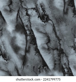 Gray Marble Texture. Grey Dark Wall. Slab Alcohol Ink Repeat Floor. Gray Seamless Background. Modern Seamless Template. Metal Water Color Background. Grey Marble Watercolor. Fluid Elegant Granite.