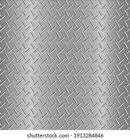 Diseño de fondo de metal gris ilustración vectorial con luz de sombra