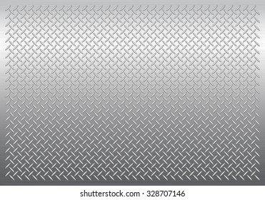 Gray metal background, vector pattern texture