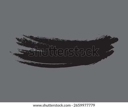 gray metal texture Ink brush stock texture isolated on transparent background,