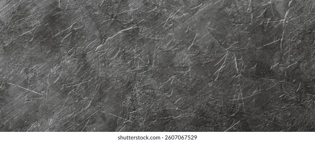 Gray metal vector background with maple leaves texture for cover design, poster, flyer, cards and design interior. Tile. Grange wall. Abstract template for design.