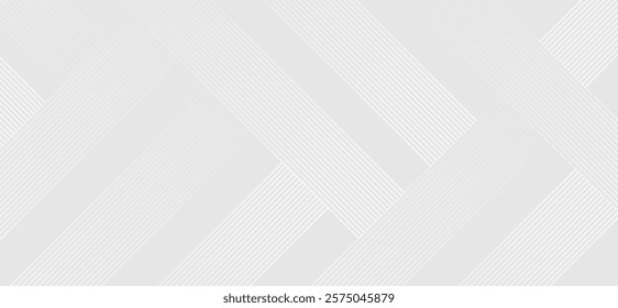 Gray minimal colour abstract background with white visable geometric lines and dynamic shapes composition design background vector illustration eps10. Perfect for modern projects basktop wallpaper.