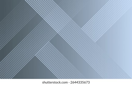 Gray minimal colour abstract background with white visible geometric lines and dynamic shapes composition design background vector illustration eps10. Perfect for modern .  Abstract Ash colour banner.