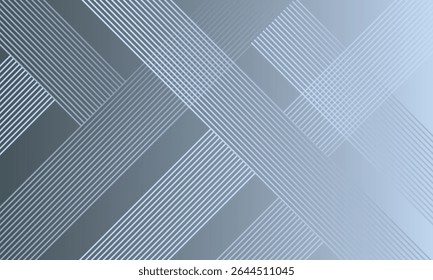 Gray minimal colour abstract background with white visible geometric lines and dynamic shapes composition design background vector illustration eps10. Perfect for modern .  Abstract Ash colour banner.