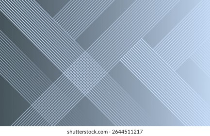 Gray minimal colour abstract background with white visible geometric lines and dynamic shapes composition design background vector illustration eps10. Perfect for modern .  Abstract Ash colour banner.