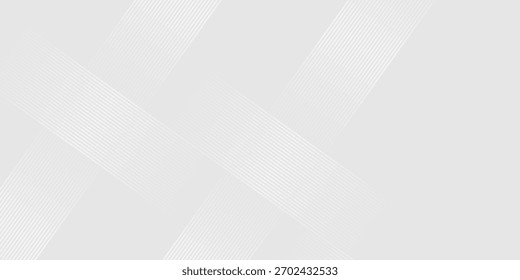Gray minimal colour abstract background with white visable geometric lines and dynamic shapes composition design background vector illustration eps10. Perfect for modern projects basktop wallpaper.