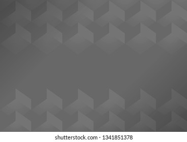 Gray modern background design vector