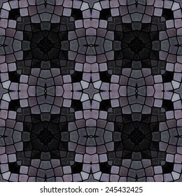 gray mosaic seamless pattern, vector illustration, eps 10