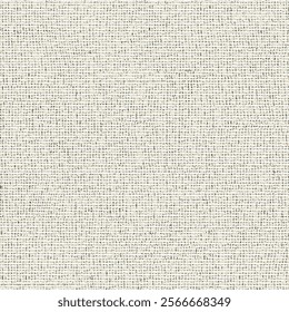 Gray mottled canvas texture. Rough cloth. Linen and hemp fabric, which can be used as a background. Abstract vector  seamless.