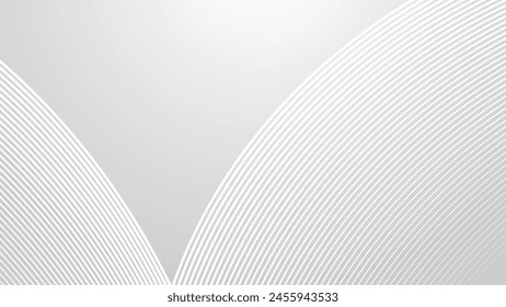 Gray oblique line stripes background with gradient for backdrop or presentation