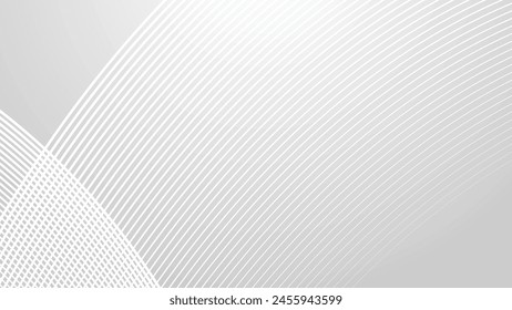 Gray oblique line stripes background with gradient for backdrop or presentation