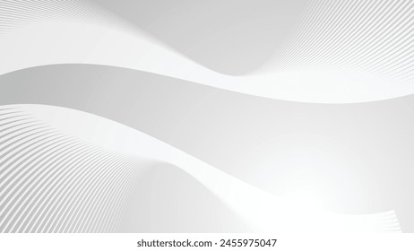 Gray oblique line stripes background with gradient for backdrop or presentation