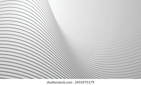 Gray oblique line stripes background with gradient for backdrop or presentation