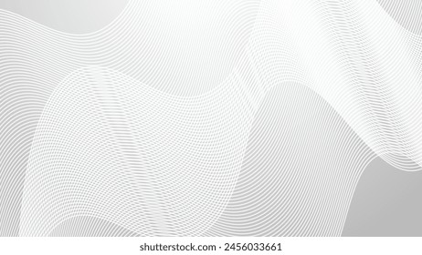 Gray oblique line stripes background with gradient for backdrop or presentation