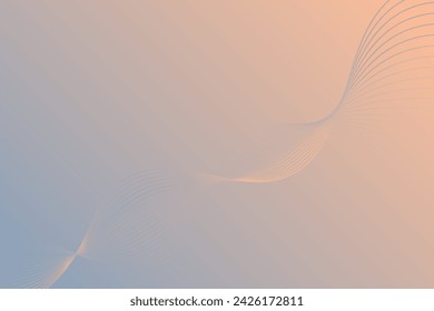 Gray and orange gradient background with a swirl in the middle