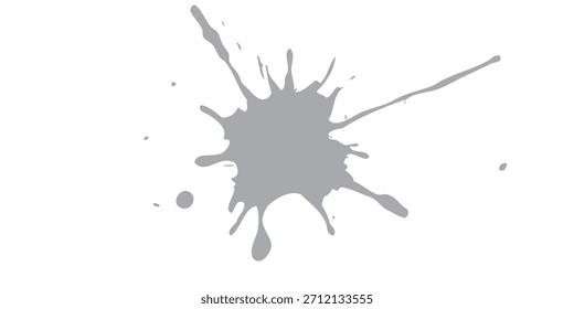 Textura Abstractas de la salpicadura de la pintura gris para el diseño creativo y las ilustraciones del fondo