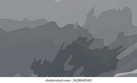 Gray painting art abstract background vector image for wallpaper or backdrop design