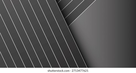 Gray paper background on overlap grey texture and pattern dimension grey vector illustration message board for text and message design modern website