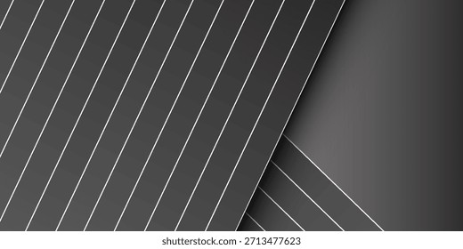 Gray paper background on overlap grey texture and pattern dimension grey vector illustration message board for text and message design modern website