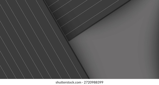 Grauer Papierhintergrund auf überlappender grauer Textur und Musterabmessung graue Vektorgrafik Nachrichtentafel für Text- und Nachrichtendesign moderne Website