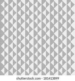 Gray pattern of geometric shapes - triangles. Vector EPS 10 illustration.