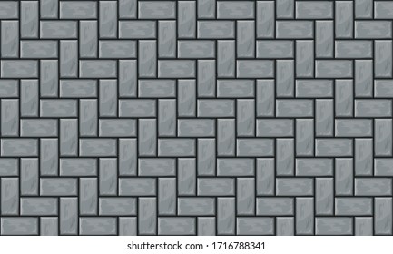 gray pavement top view seamless