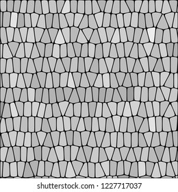 gray pebbles. geometric illustration. polygonal style, mosaic background